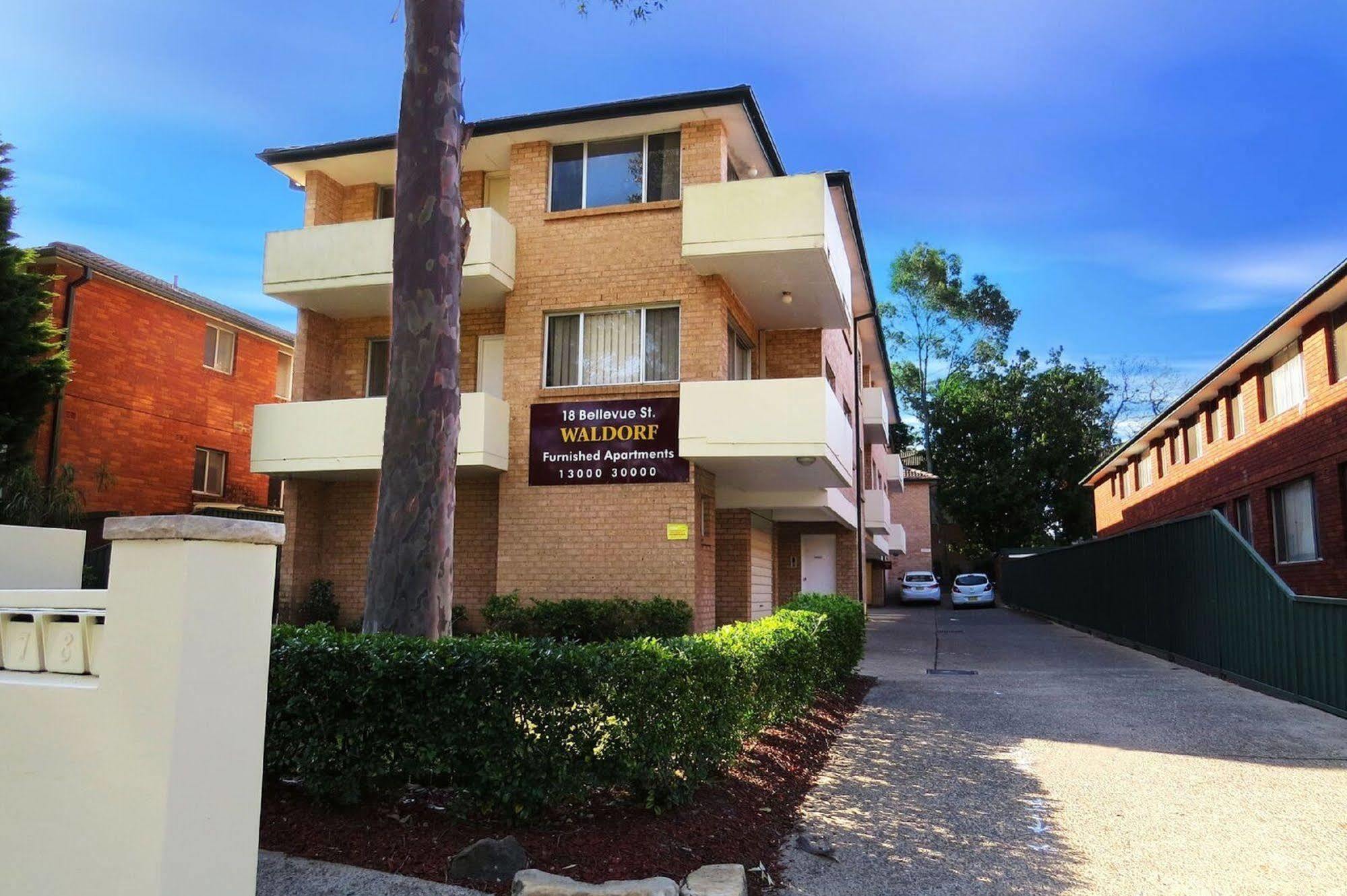 North Parramatta Serviced Apartments - Bellevue Street Сидней Экстерьер фото